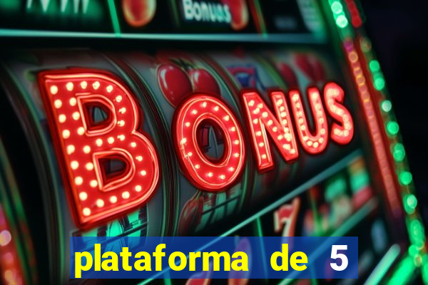 plataforma de 5 reais fortune tiger